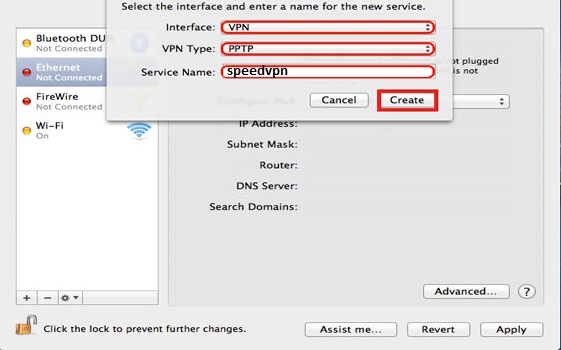 PPTP MAC 4 - راهنمای اتصال به سرویس VPN در مکینتاش (PPTP & L2TP )