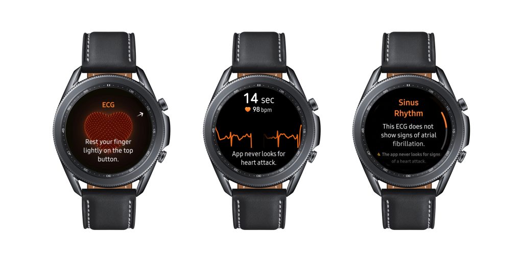 قابلیت ECG در گلکسی واچ ۳ و واچ اکتیو ۲ فعال شد ECG feature comes to Samsung Galaxy Watch 3 and Samsung Galaxy Watch Active2 1 - قابلیت ECG در گلکسی واچ ۳ و واچ اکتیو ۲ فعال شد