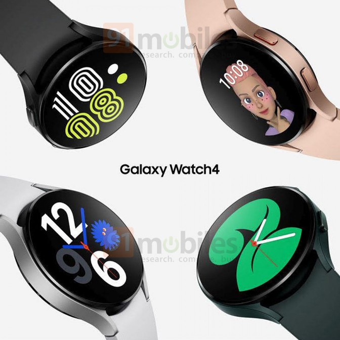 رندرهای رسمی ساعت گلکسی واچ ۴ سامسونگ منتشر شد Galaxy Watch4 002 - رندرهای رسمی ساعت گلکسی واچ ۴ سامسونگ منتشر شد